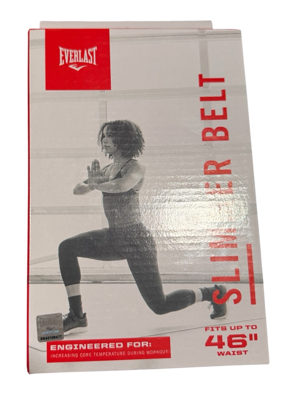 NEW Everlast Slimmer Belt Compress-X Technology 46" Length Increase Core Temp